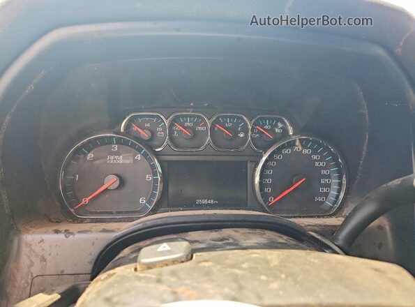 3GCPCSEC0JG392625 2018 CHEVROLET SILVERADO White Вид щитка приладів