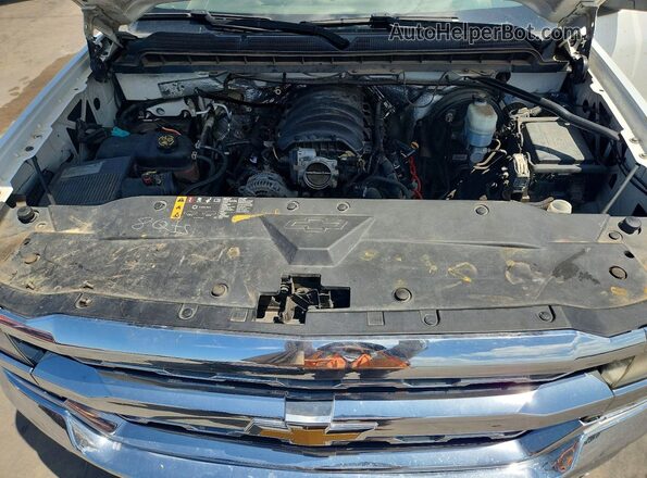 3GCPCSEC0JG392625 2018 CHEVROLET SILVERADO White Вид задньої частини салону
