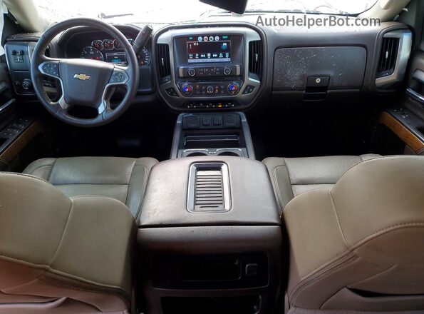 3GCPCSEC5HG226238 2017 CHEVROLET SILVERADO White Вид панелі приладів