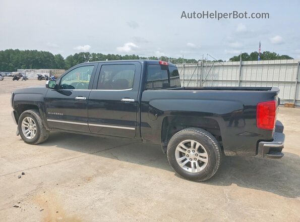 3GCPCSECXHG318686 2017 CHEVROLET SILVERADO Black Задня ліва чверть