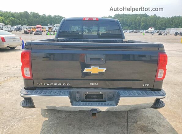 3GCPCSECXHG318686 2017 CHEVROLET SILVERADO Black Вид ззаду
