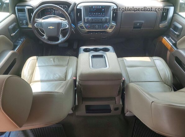 3GCPCSECXHG318686 2017 CHEVROLET SILVERADO Black Вид панелі приладів