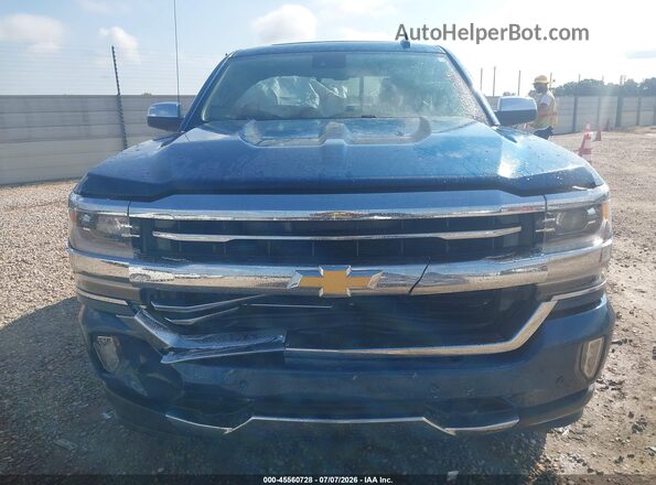3GCPCTEC0HG221633 2017 CHEVROLET SILVERADO Blue ხელსაწყოთა პანელის ხედი