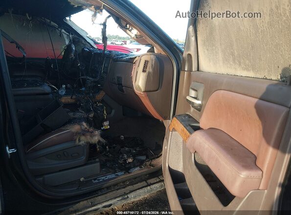 3GCPCTECXGG265413 2016 CHEVROLET SILVERADO Black Front interior view