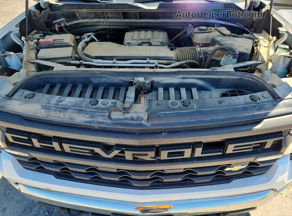 3GCPDAEK3PG166683 2023 CHEVROLET SILVERADO White Rear interior view