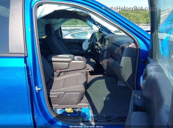 3GCPDBEK3PG153356 2023 CHEVROLET SILVERADO Blue წინა სალონის ხედი