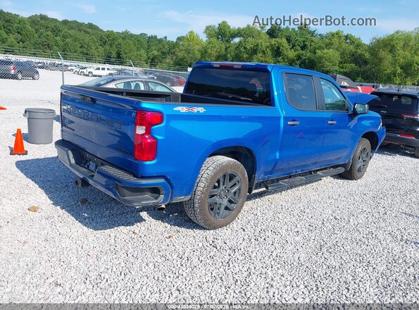 3GCPDBEK3PG153356 2023 CHEVROLET SILVERADO Blue უკანა მარჯვენა