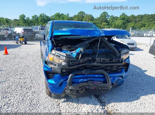 3GCPDBEK3PG153356 2023 CHEVROLET SILVERADO Blue წინა ხედი