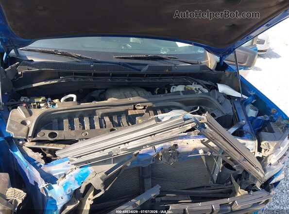 3GCPDBEK3PG153356 2023 CHEVROLET SILVERADO Blue უკანა ხედი