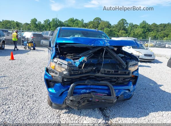 3GCPDBEK3PG153356 2023 CHEVROLET SILVERADO Blue ხელსაწყოთა პანელის ხედი