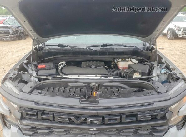 3GCPDBEK3RG183430 2024 CHEVROLET SILVERADO Gray Vista del compartimento del motor