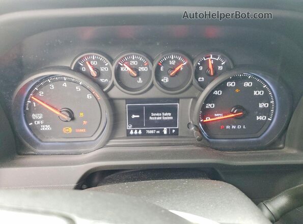 3GCPDBEK3RG183430 2024 CHEVROLET SILVERADO Gray Vista del cuadro de instrumentos