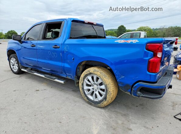 3GCPDBEK4NG532072 2022 CHEVROLET SILVERADO Blue Tył lewy