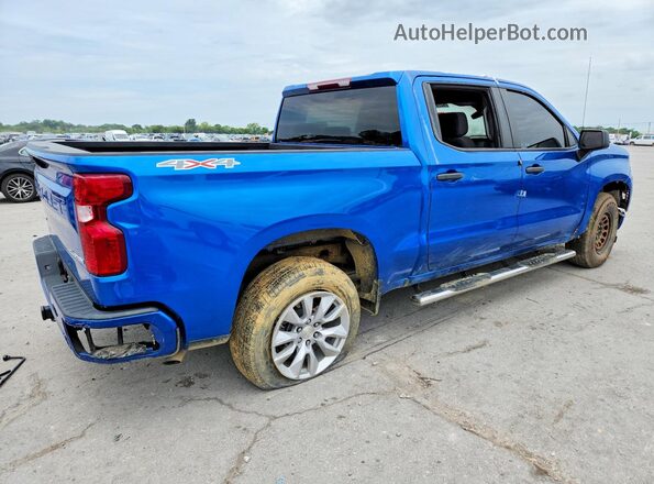3GCPDBEK4NG532072 2022 CHEVROLET SILVERADO Blue Tył prawy