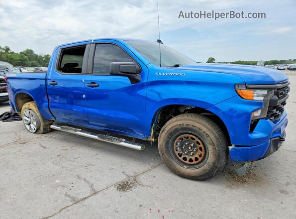 3GCPDBEK4NG532072 2022 CHEVROLET SILVERADO Blue Przód prawy