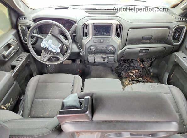 3GCPDBEK4NG532072 2022 CHEVROLET SILVERADO Blue Widok deski rozdzielczej