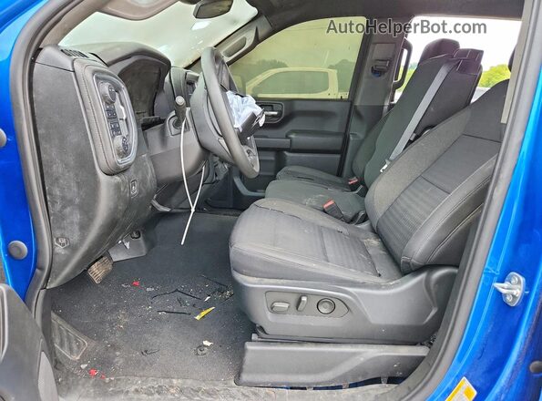 3GCPDBEK4NG532072 2022 CHEVROLET SILVERADO Blue Widok wnętrza z przodu