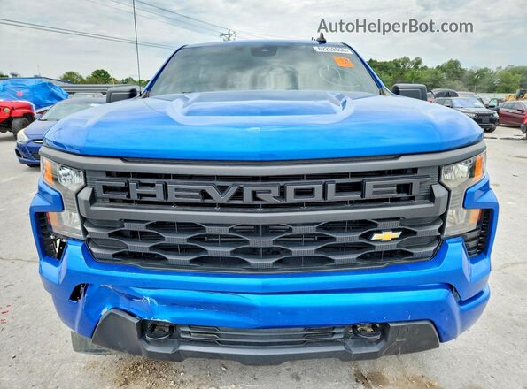 3GCPDBEK4NG532072 2022 CHEVROLET SILVERADO Blue Widok z przodu