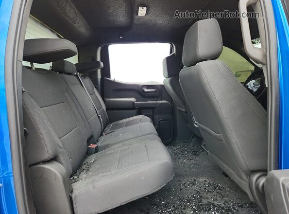 3GCPDBEK4NG532072 2022 CHEVROLET SILVERADO Blue Widok tylnych siedzeń