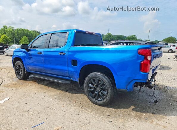 3GCPDBEK4NG533335 2022 CHEVROLET SILVERADO Синий Задняя левая четверть
