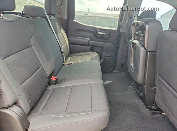 3GCPDBEK4NG533335 2022 CHEVROLET SILVERADO Синий Вид задних сидений