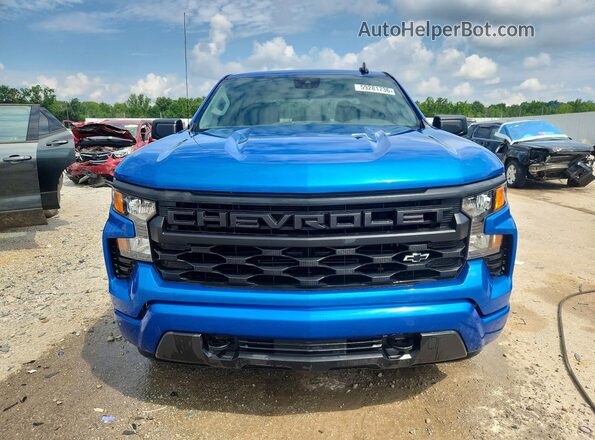 3GCPDBEK4NG533335 2022 CHEVROLET SILVERADO Синий Вид спереди