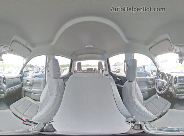 3GCPDBEK4NG533335 2022 CHEVROLET SILVERADO Синий Панорамный вид салона 360°