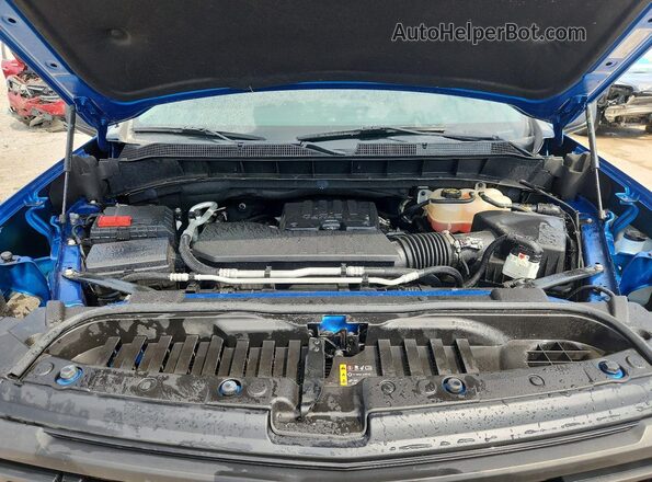 3GCPDBEK4NG533335 2022 CHEVROLET SILVERADO Синий Вид задней части салона