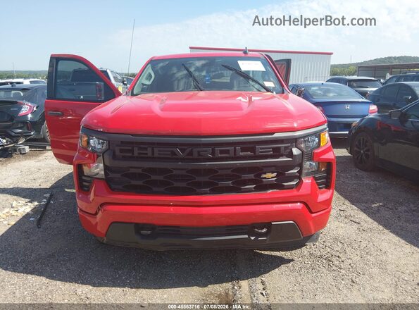 3GCPDBEK6RG179985 2024 CHEVROLET SILVERADO Red Widok zestawu wskaźników