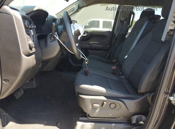 3GCPDBEK9NG570588 2022 CHEVROLET SILVERADO Black წინა სალონის ხედი