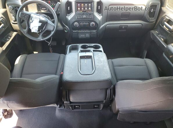 3GCPDBEK9NG570588 2022 CHEVROLET SILVERADO Black წინა პანელის ხედი