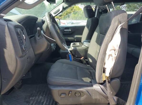 3GCPDBEKXPG111721 2023 CHEVROLET SILVERADO Blue Widok wnętrza z przodu