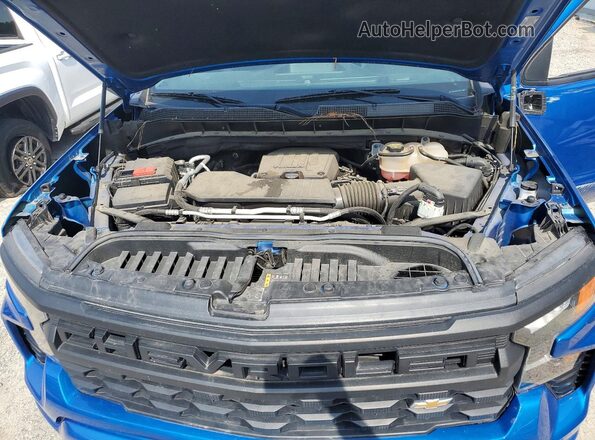 3GCPDBEKXPG111721 2023 CHEVROLET SILVERADO Blue Widok wnętrza z tyłu