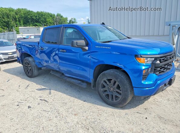 3GCPDBEKXPG111721 2023 CHEVROLET SILVERADO Blue Przód prawy