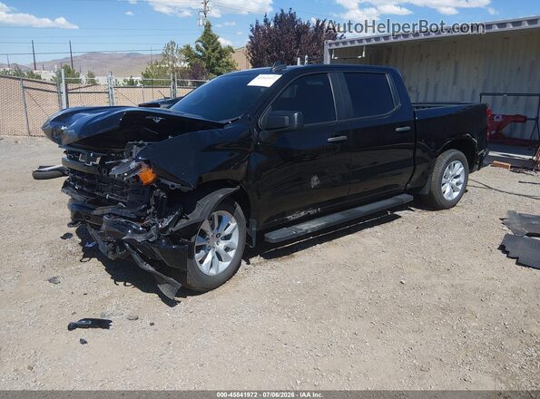 3GCPDBEKXRG181075 2024 CHEVROLET SILVERADO Black Առջևի ձախ երեք քառորդ տեսարան