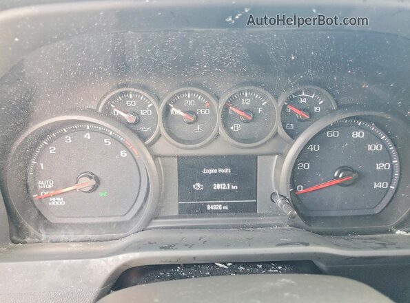 3GCPDCED4NG648654 2022 CHEVROLET SILVERADO Black Вид щитка приладів