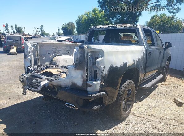 3GCPDCED7NG670597 2022 CHEVROLET SILVERADO Black Trasero derecho