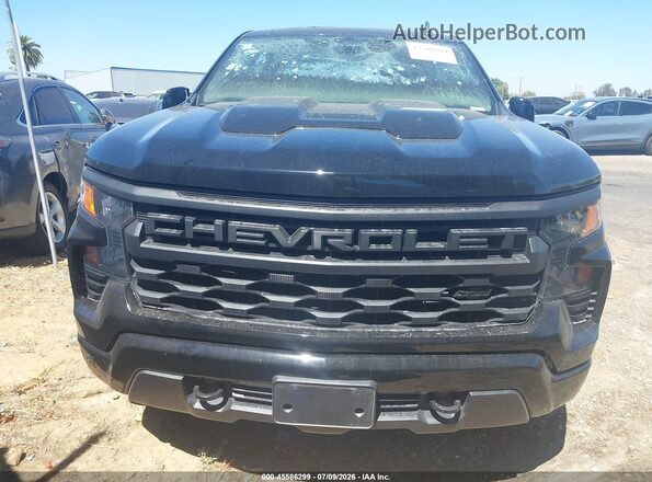 3GCPDCED7NG670597 2022 CHEVROLET SILVERADO Black Vista del cuadro de instrumentos