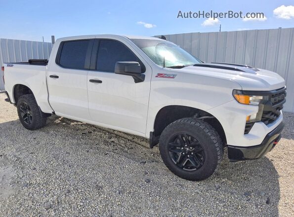 3GCPDCEK4PG204255 2023 CHEVROLET SILVERADO Белый Передняя правая четверть