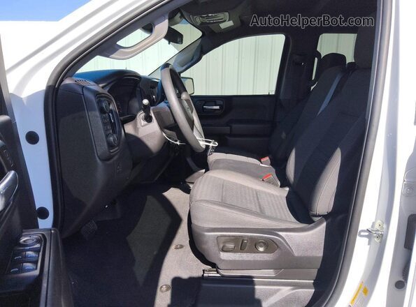 3GCPDCEK4PG204255 2023 CHEVROLET SILVERADO Белый Вид салона спереди