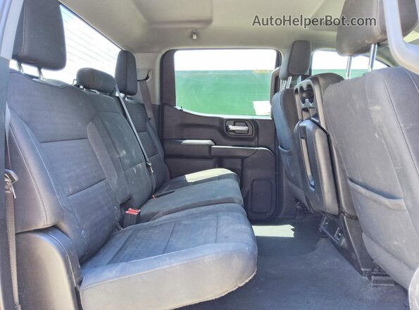 3GCPDCEK8NG569891 2022 CHEVROLET SILVERADO Black Vista de los asientos traseros