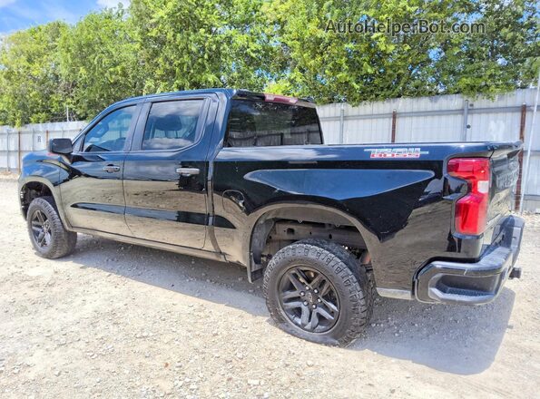 3GCPDCEK8NG569891 2022 CHEVROLET SILVERADO Black Trasero izquierdo