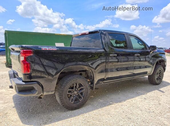 3GCPDCEK8NG569891 2022 CHEVROLET SILVERADO Black Trasero derecho