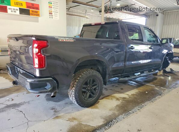 3GCPDCEKXNG666557 2022 CHEVROLET SILVERADO Black Tył prawy
