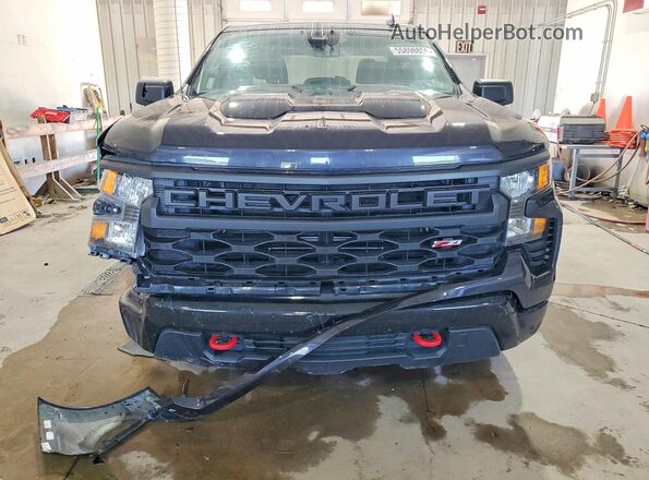 3GCPDCEKXNG666557 2022 CHEVROLET SILVERADO Black Widok z przodu