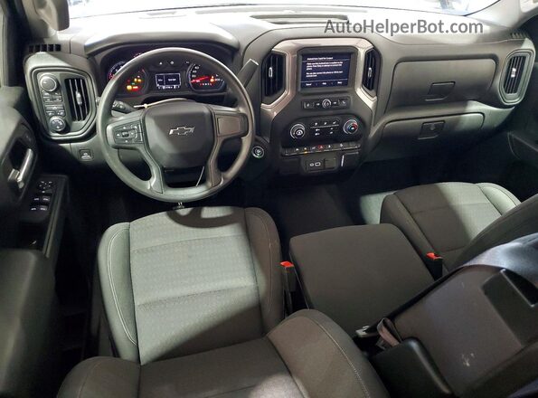 3GCPDCEKXNG666557 2022 CHEVROLET SILVERADO Black Widok deski rozdzielczej