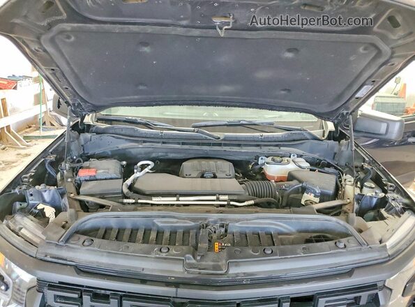 3GCPDCEKXNG666557 2022 CHEVROLET SILVERADO Black Widok wnętrza z tyłu