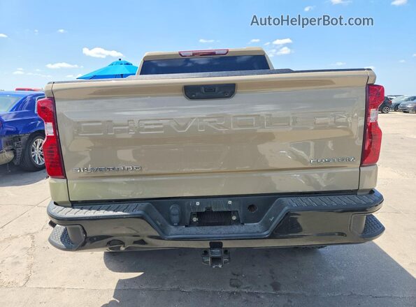 3GCPDCEKXPG194377 2023 CHEVROLET SILVERADO Tan უკანა ხედი