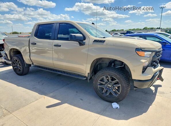 3GCPDCEKXPG194377 2023 CHEVROLET SILVERADO Tan წინა მარჯვენა