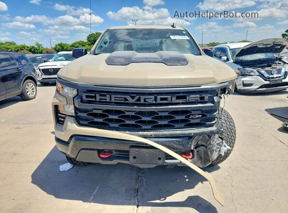 3GCPDCEKXPG194377 2023 CHEVROLET SILVERADO Tan წინა ხედი